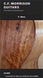 Mobile Screenshot of cfmorrisonguitars.com
